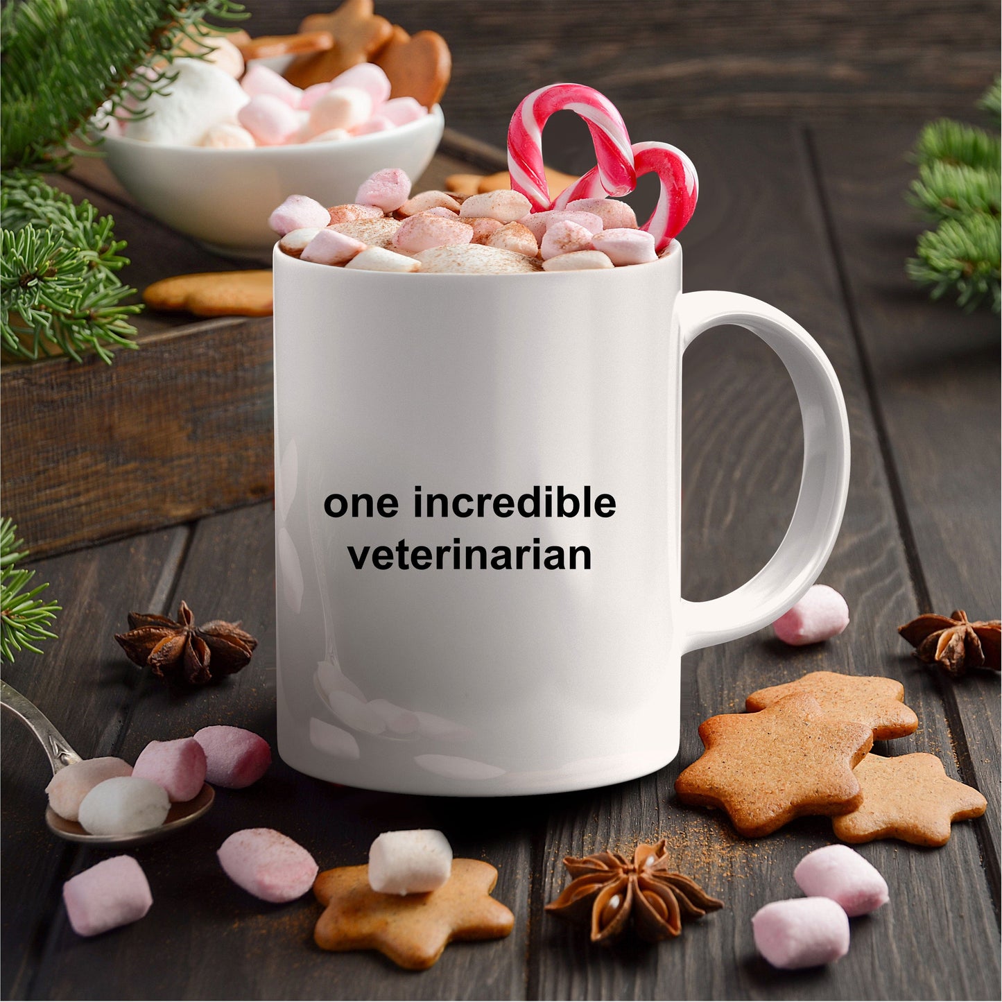 One Incredible Veterinarian Custom Ceramic Coffee Mug