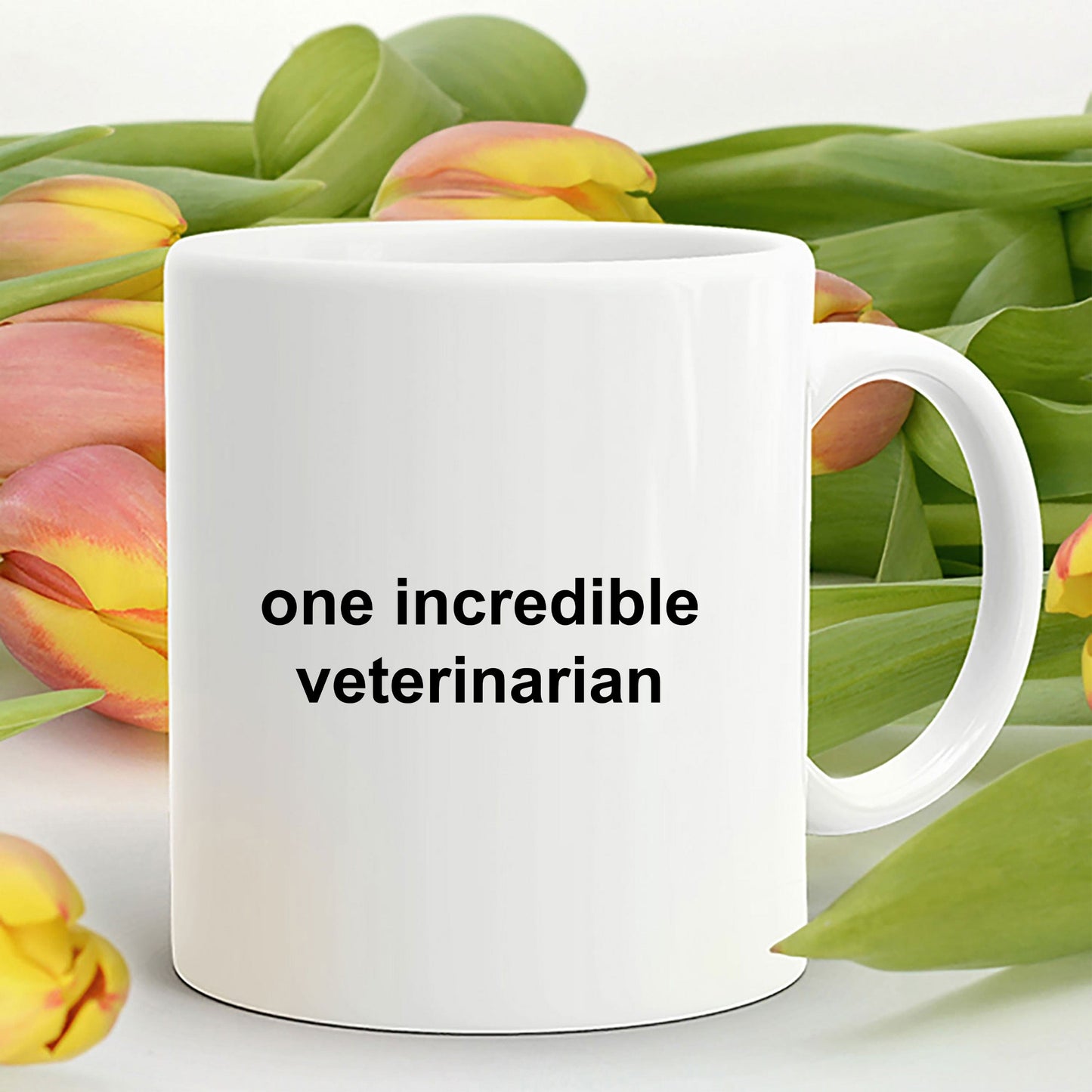 One Incredible Veterinarian Custom Ceramic Coffee Mug