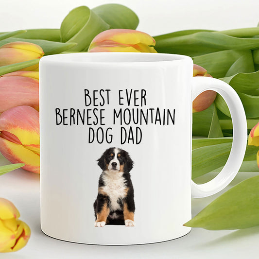 Best Ever Bernese Mountain Dog Dad Coffee Mug