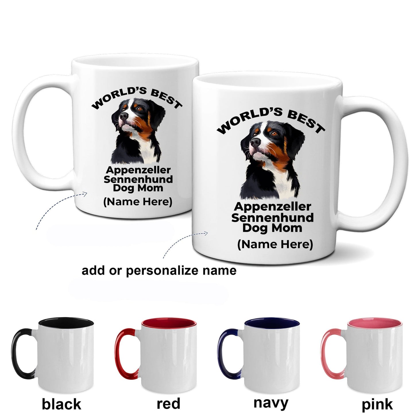 Appenzeller Sennenhund Best Dog Mom Coffee Mug