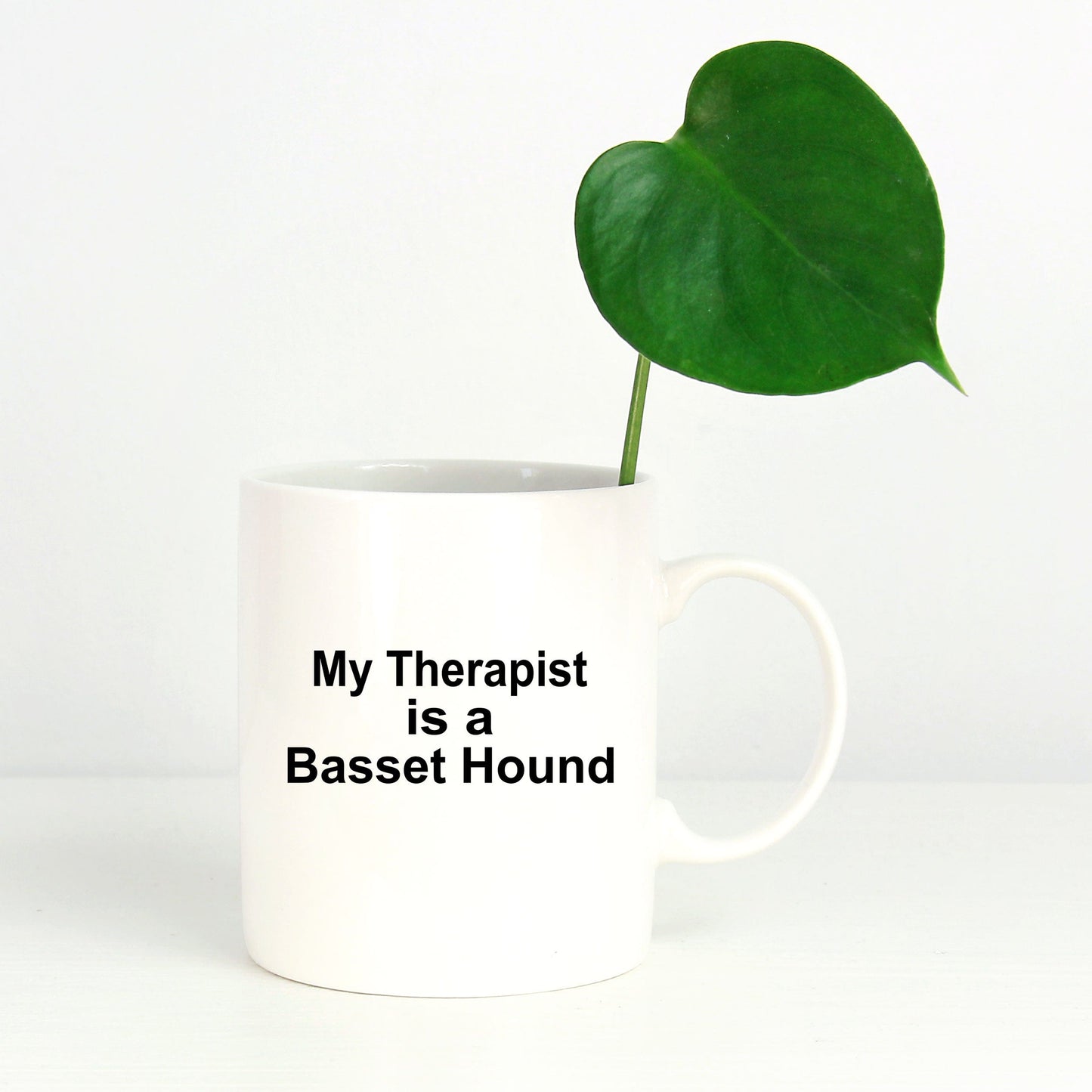 Funny Basset Hound Dog Therapist Coffee Mug