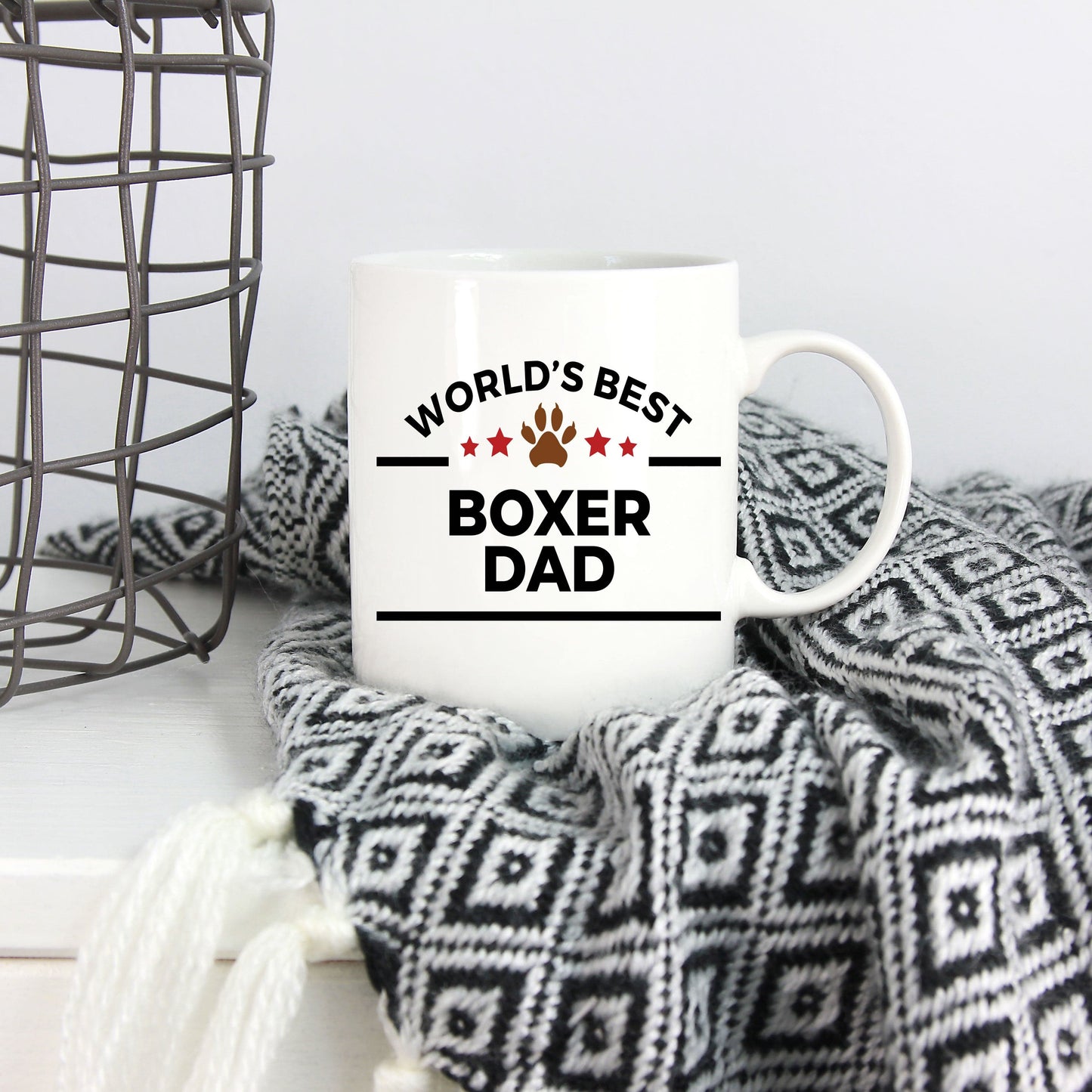 Boxer Dad Ceramic Coffee Mug