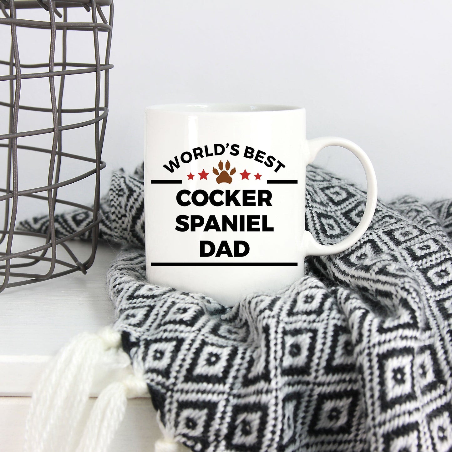 Cocker Spaniel Dog Dad Coffee Mug