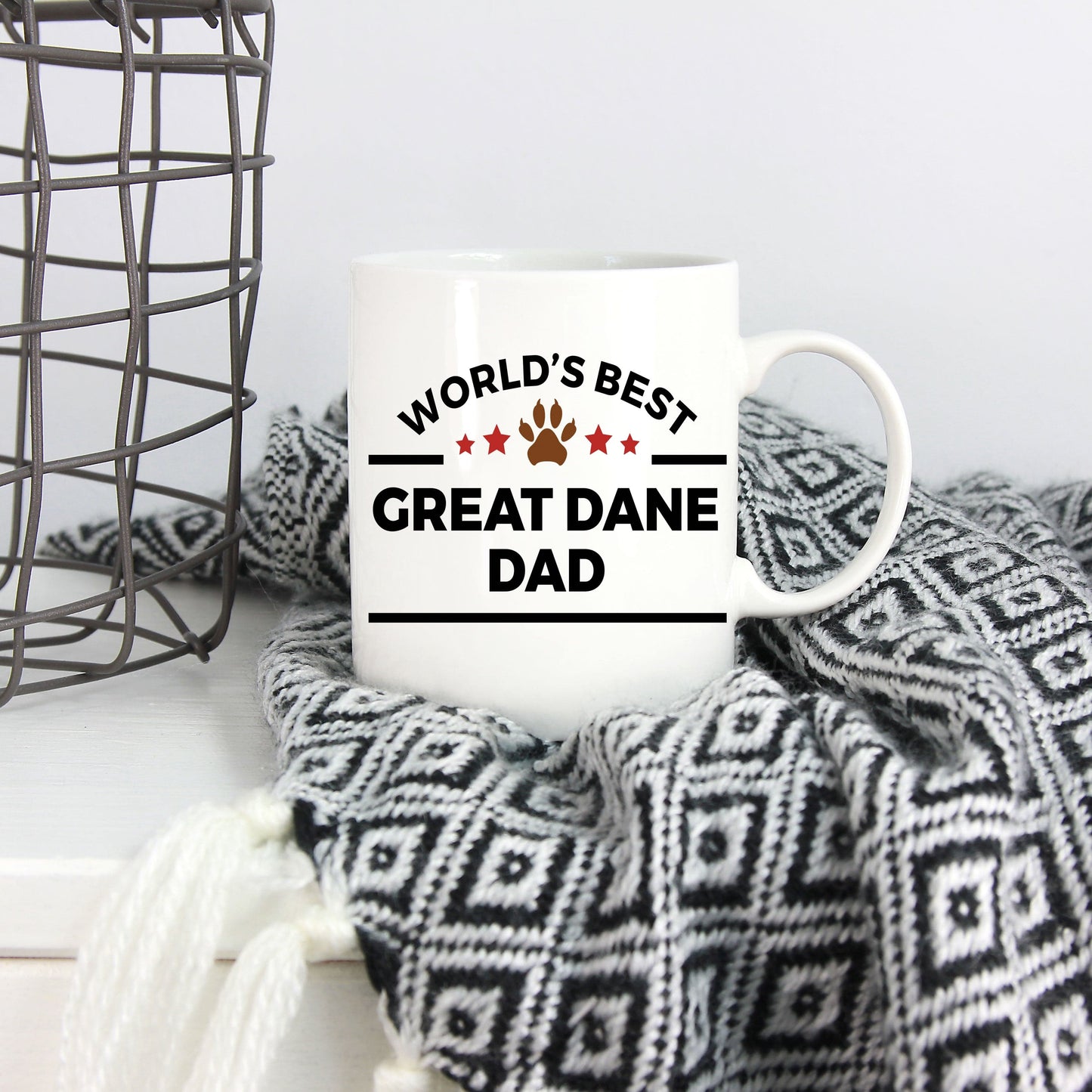 Great Dane Dog Dad Coffee Mug