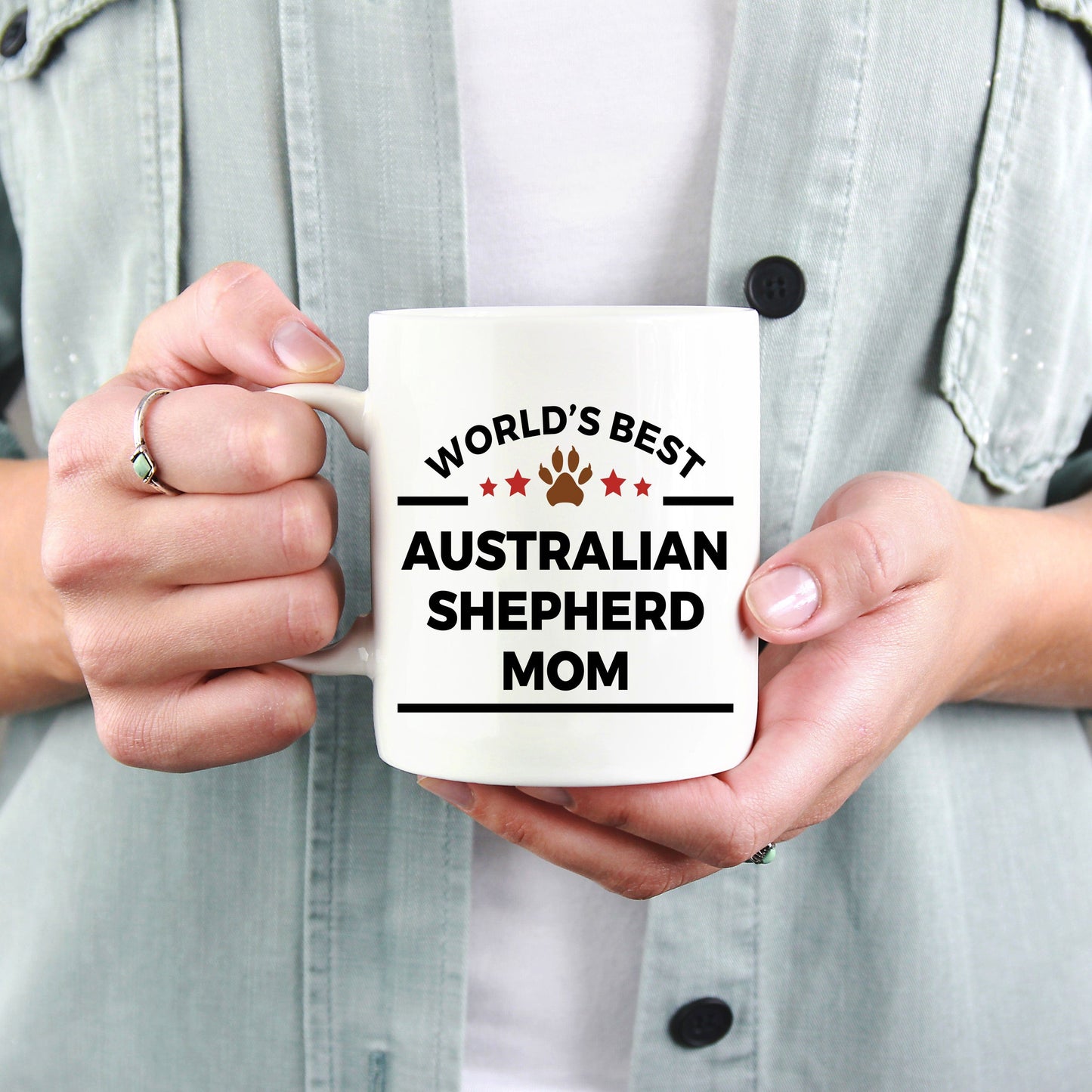 Australian Shepherd Dog Mom Coffee Mug