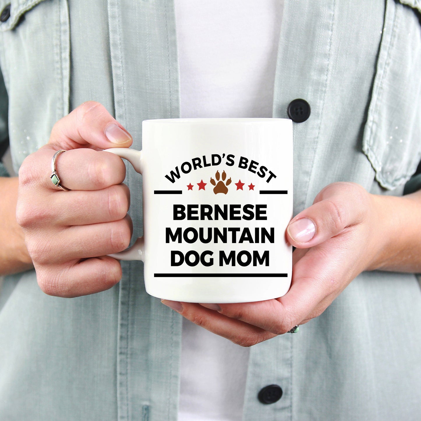 Bernese Mountain Best Dog Mom Coffee Mug