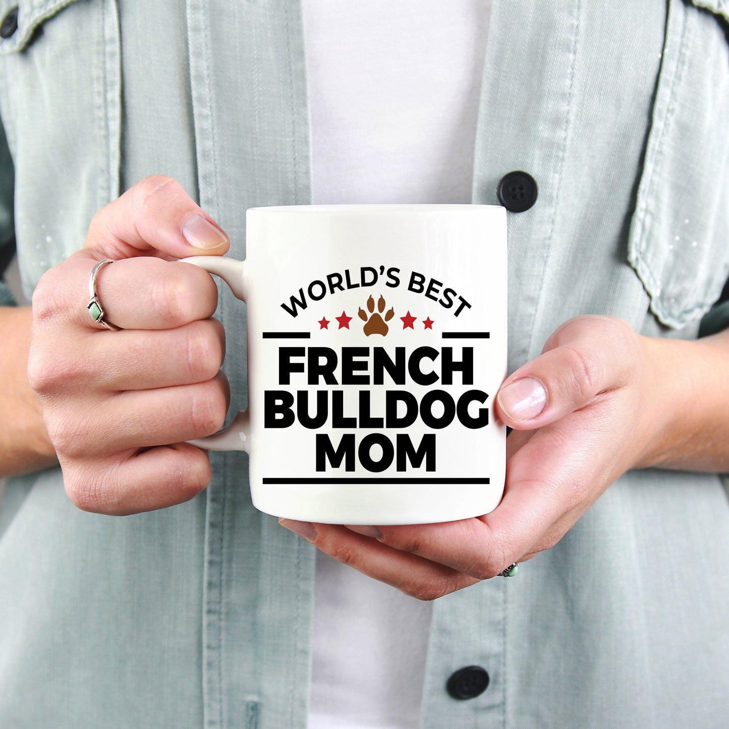 French Bulldog Mom Coffee Mug