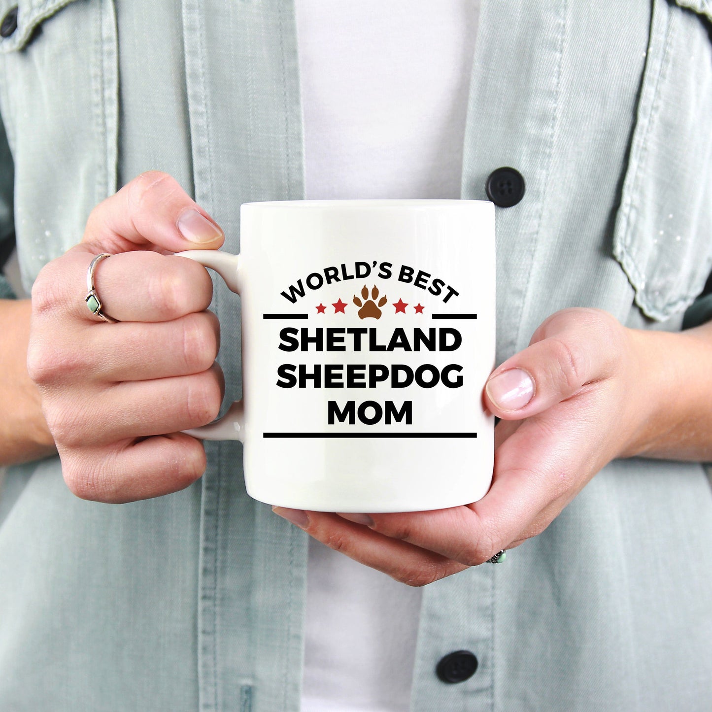 Shetland Sheepdog Mom Coffee Mug