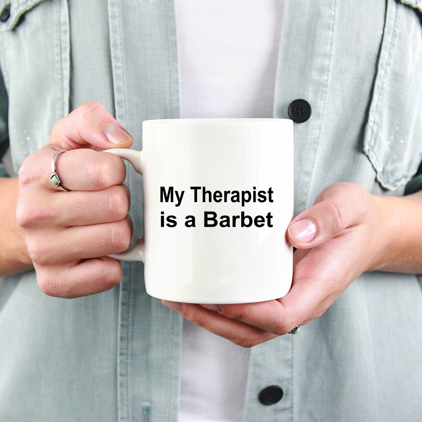 Barbet Dog Therapist Coffee Mug