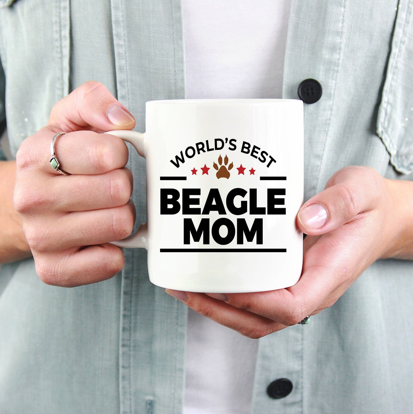 Beagle Dog Mom Coffee Tea Mug