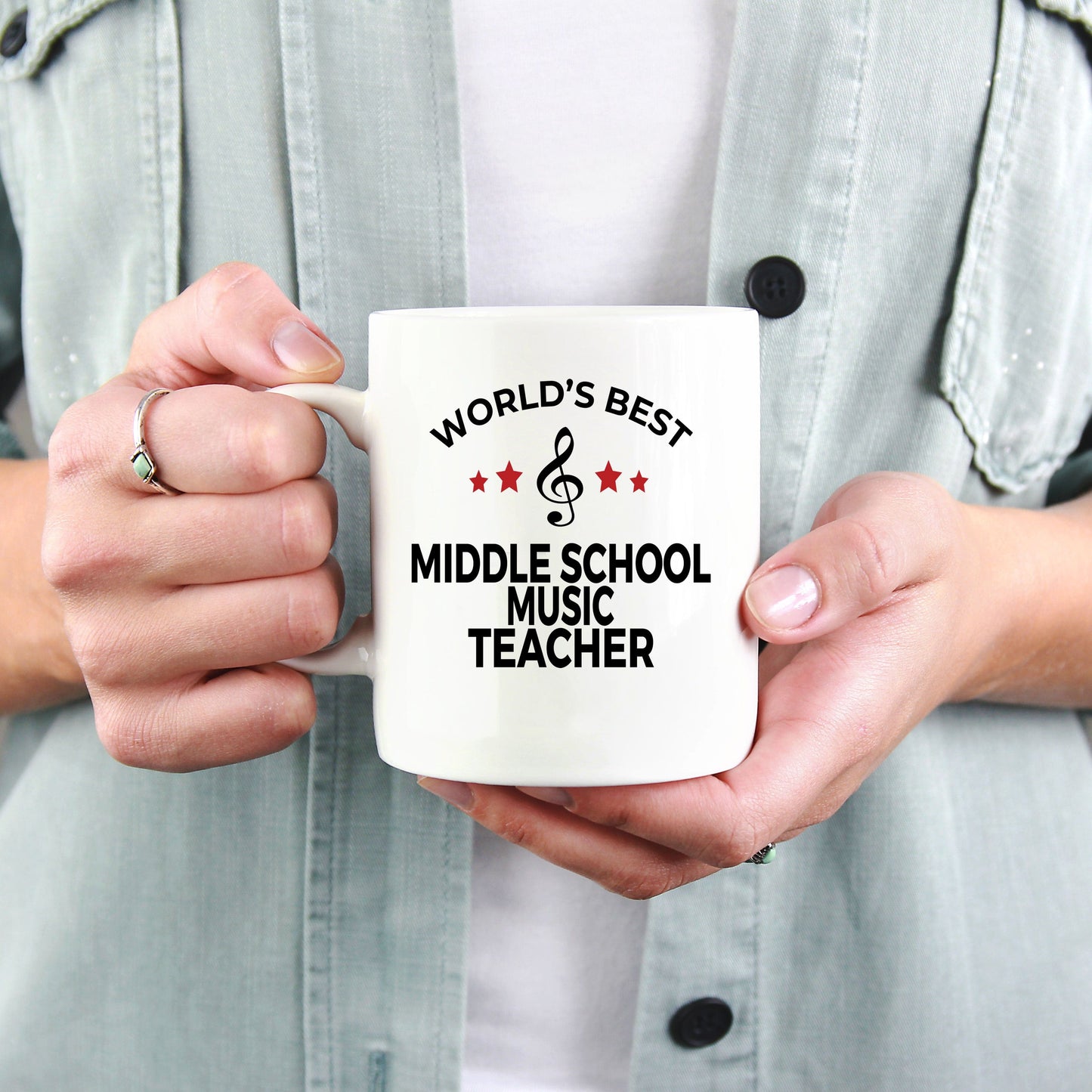 Middle School Music Teacher Mug