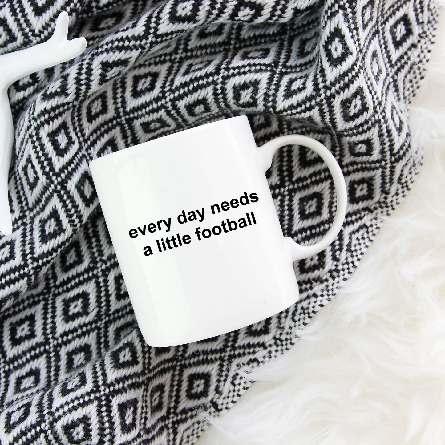Everday Needs a Little Football Sports Fan Funny Novelty Coffee Mug