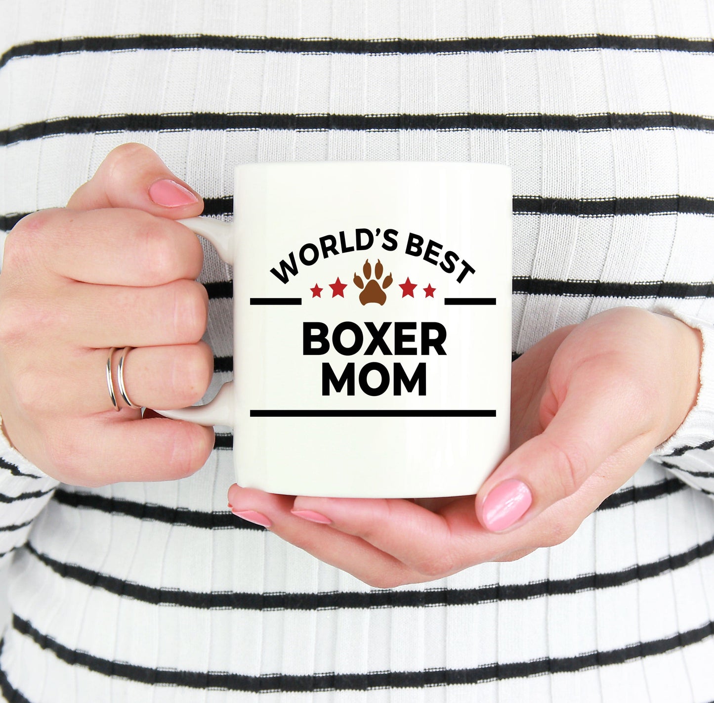 Boxer Mom Ceramic Mug