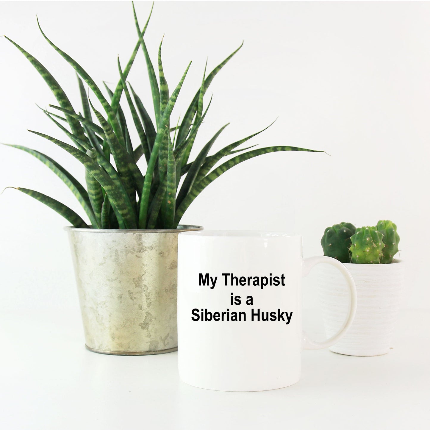 Funny Siberian Husky Dog Lover Owner Gift Therapist Coffee Mug