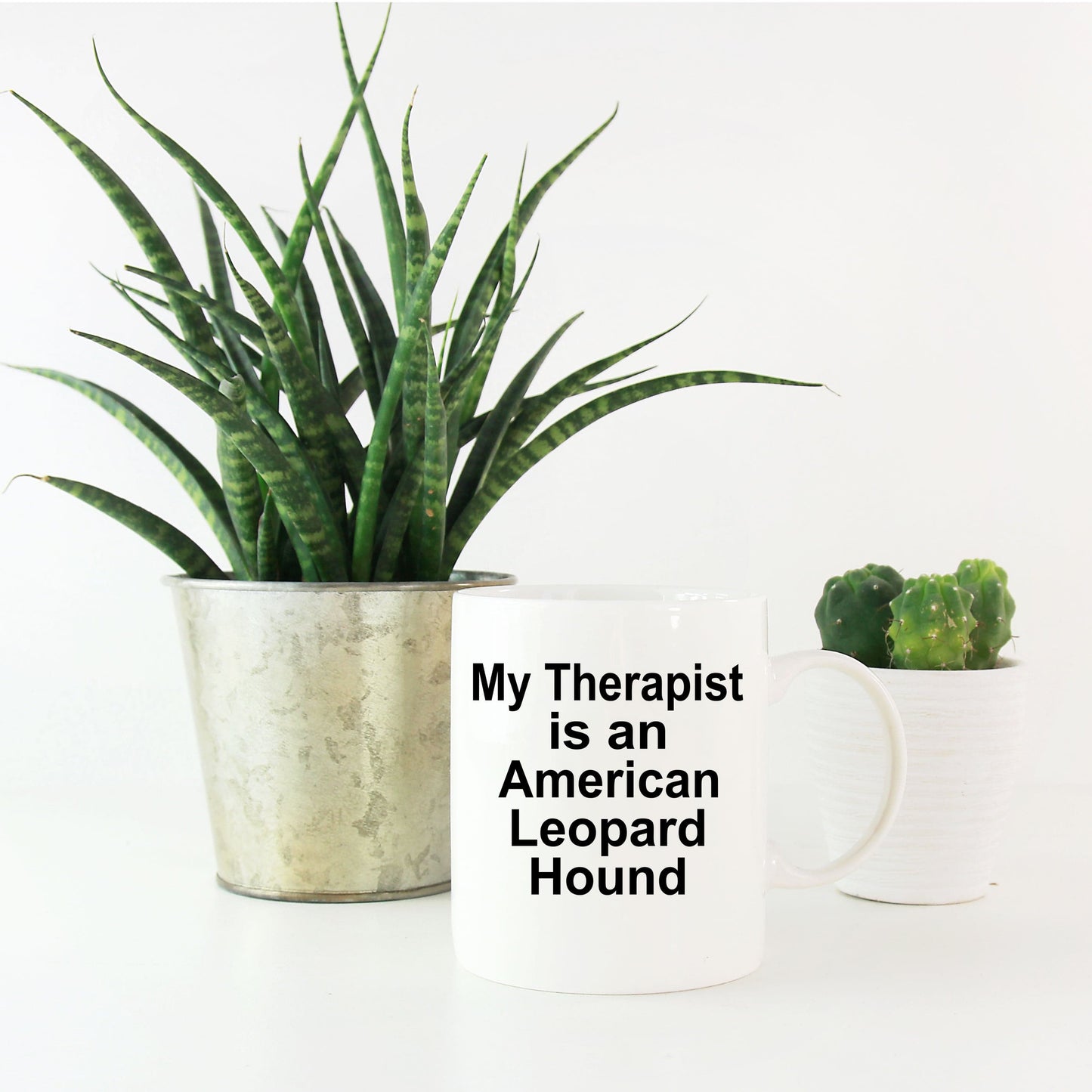 American Leopard Hound Dog Therapist Coffee Mug