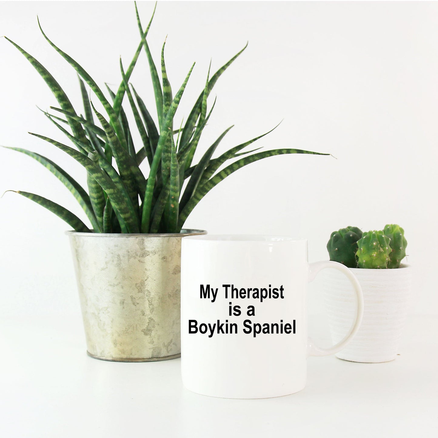 Boykin Spaniel Dog Owner Lover Funny Gift Therapist White Ceramic Coffee Mug