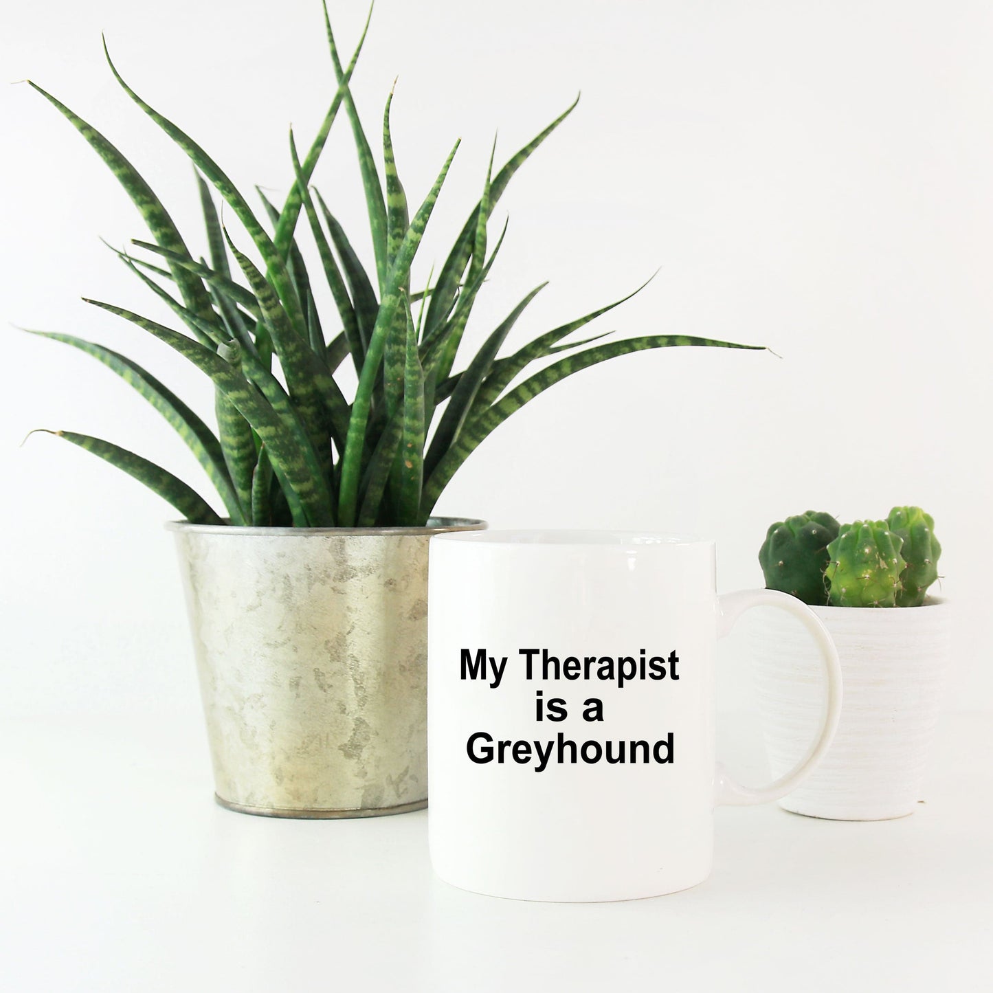 Greyhound Dog Therapist Coffee Mug