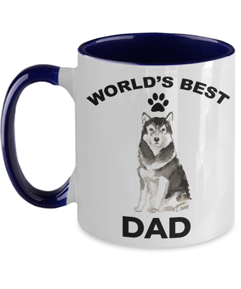 Alaskan Malamute Best Dad Coffee Mug