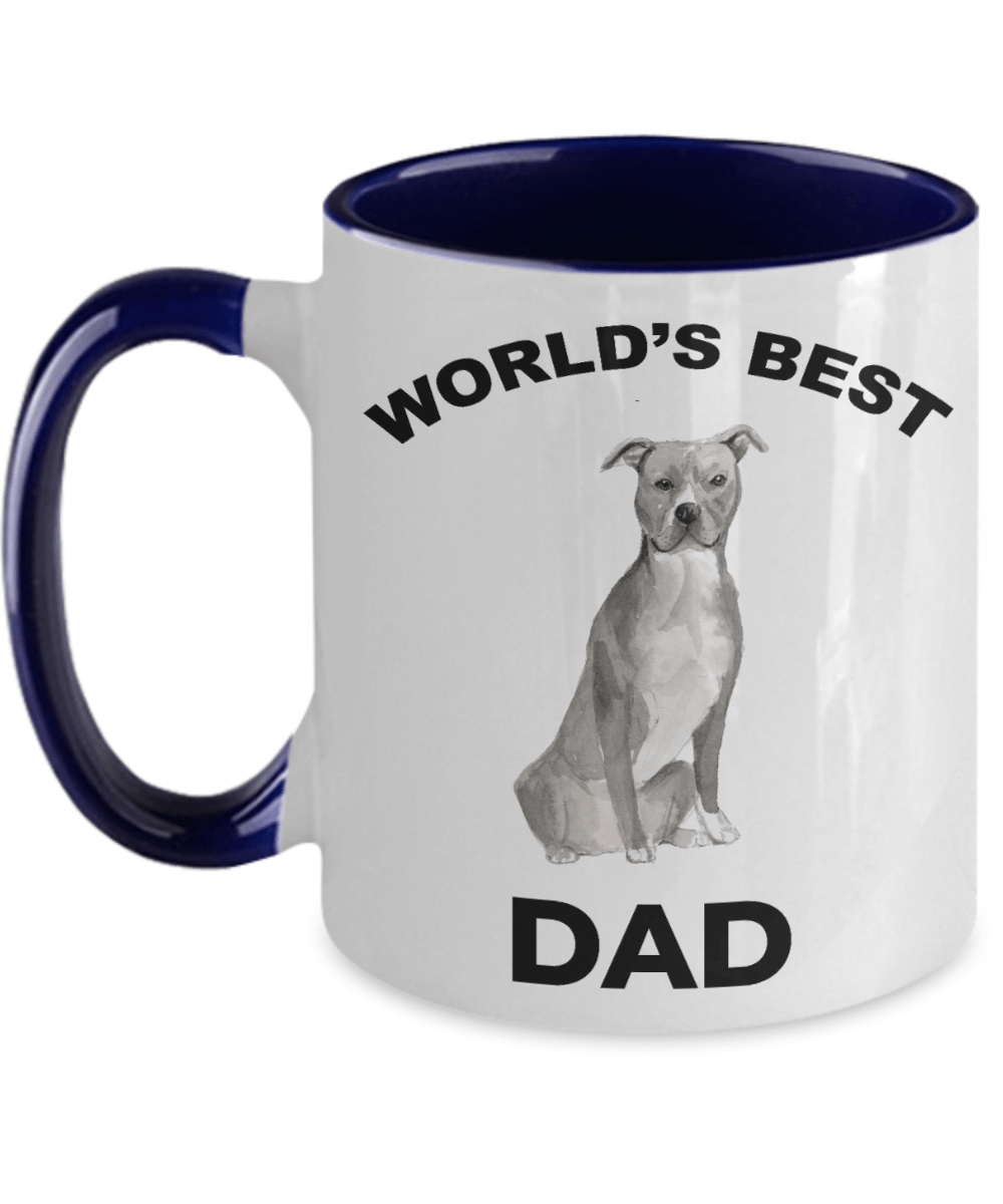 American Staffordshire Terrier Best Dog Dad Coffee Mug