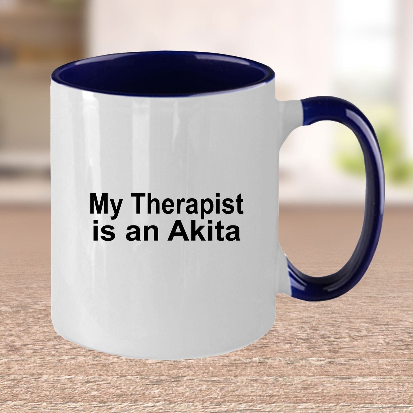 Akita Dog Therapist Coffee Mug