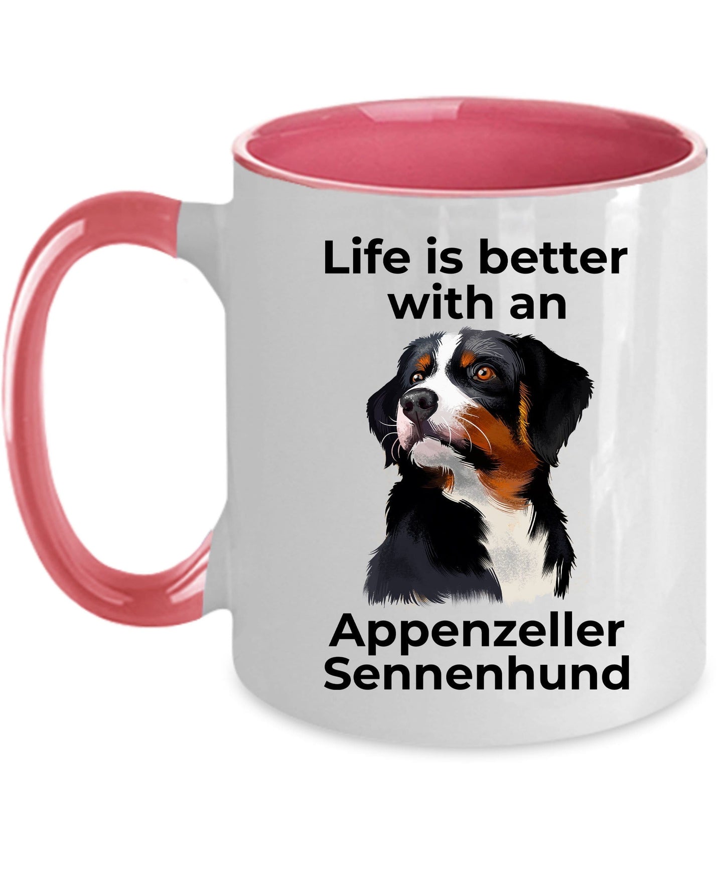 Appenzeller Sennenhund Dog Coffee Mug - Life is Better