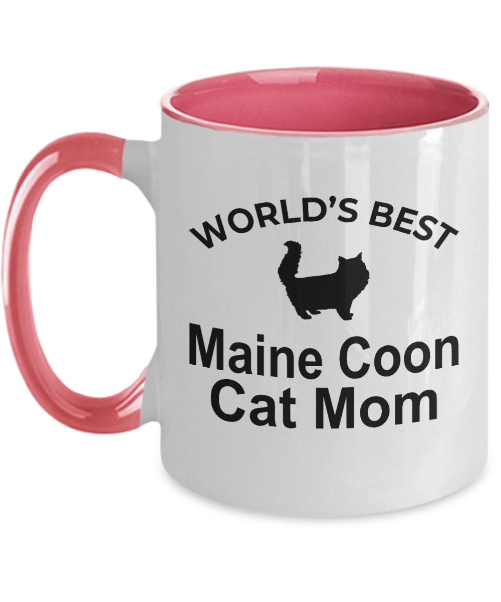 Maine Coon Cat Mom Coffee Mug