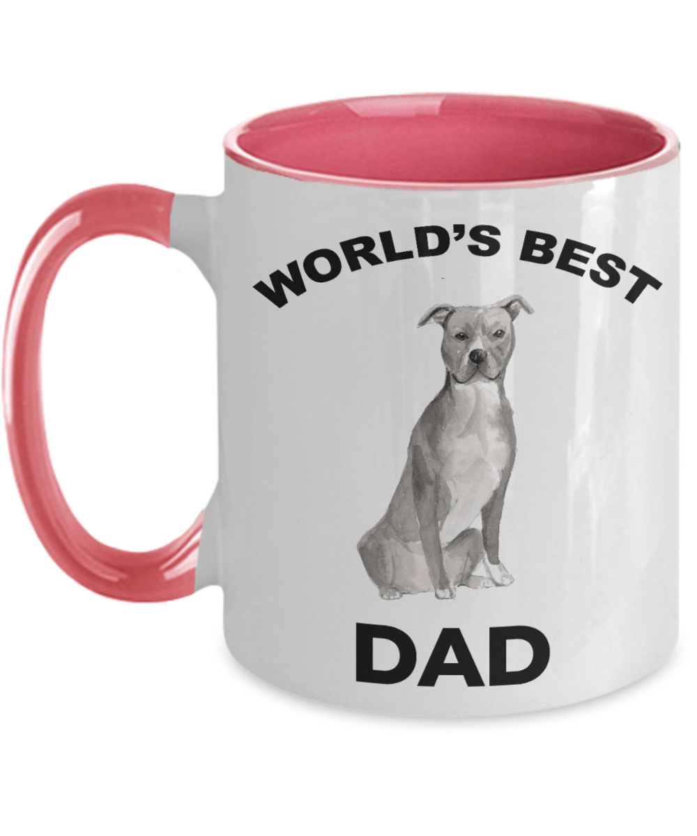 American Staffordshire Terrier Best Dog Dad Coffee Mug