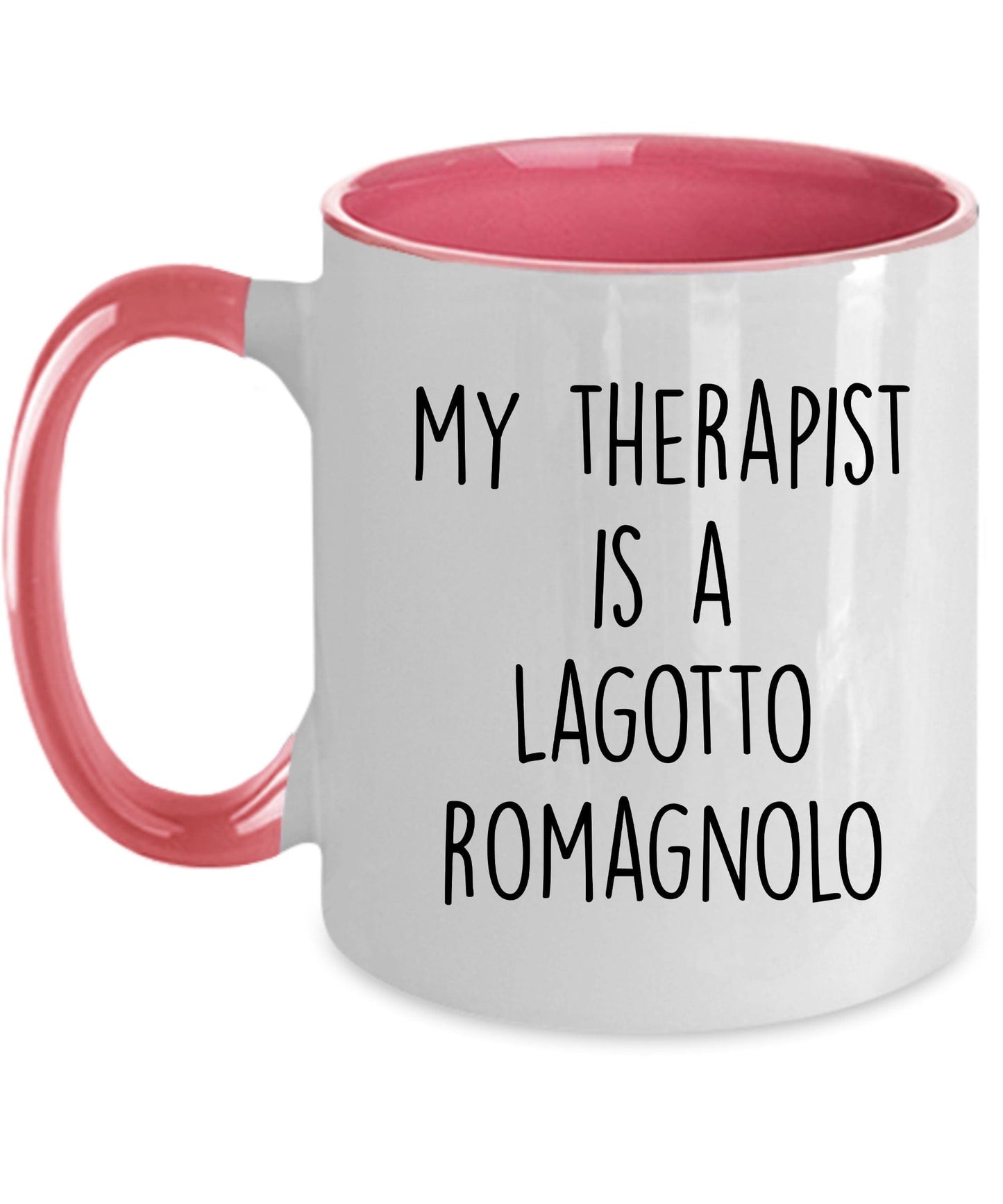 Lagotto Romagnolo Dog Owner Lover Funny Gift Therapist White Ceramic Coffee Mug