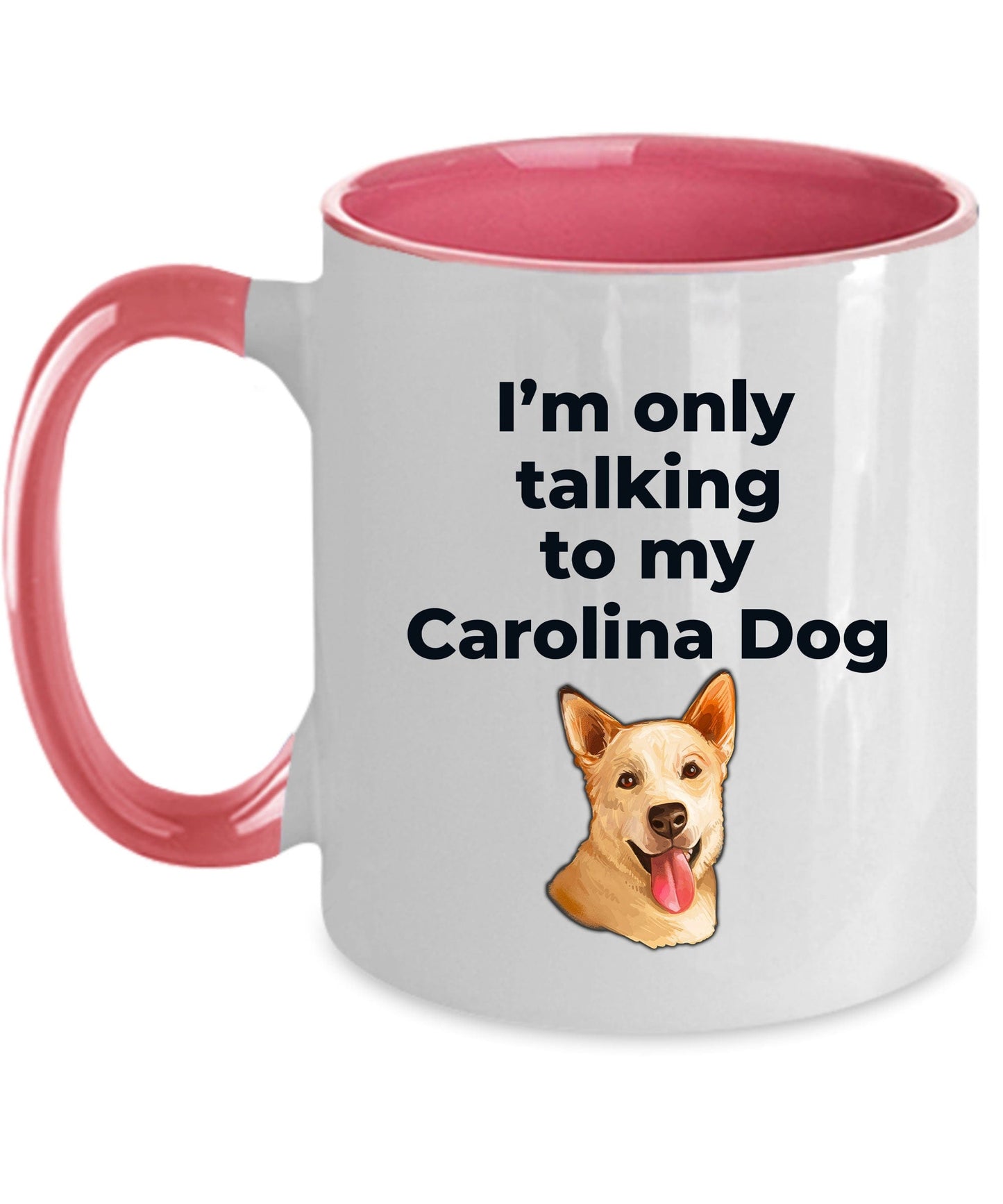 Carolina Funny Dog Coffee Mug - I'm only talking to my Carolina Dog