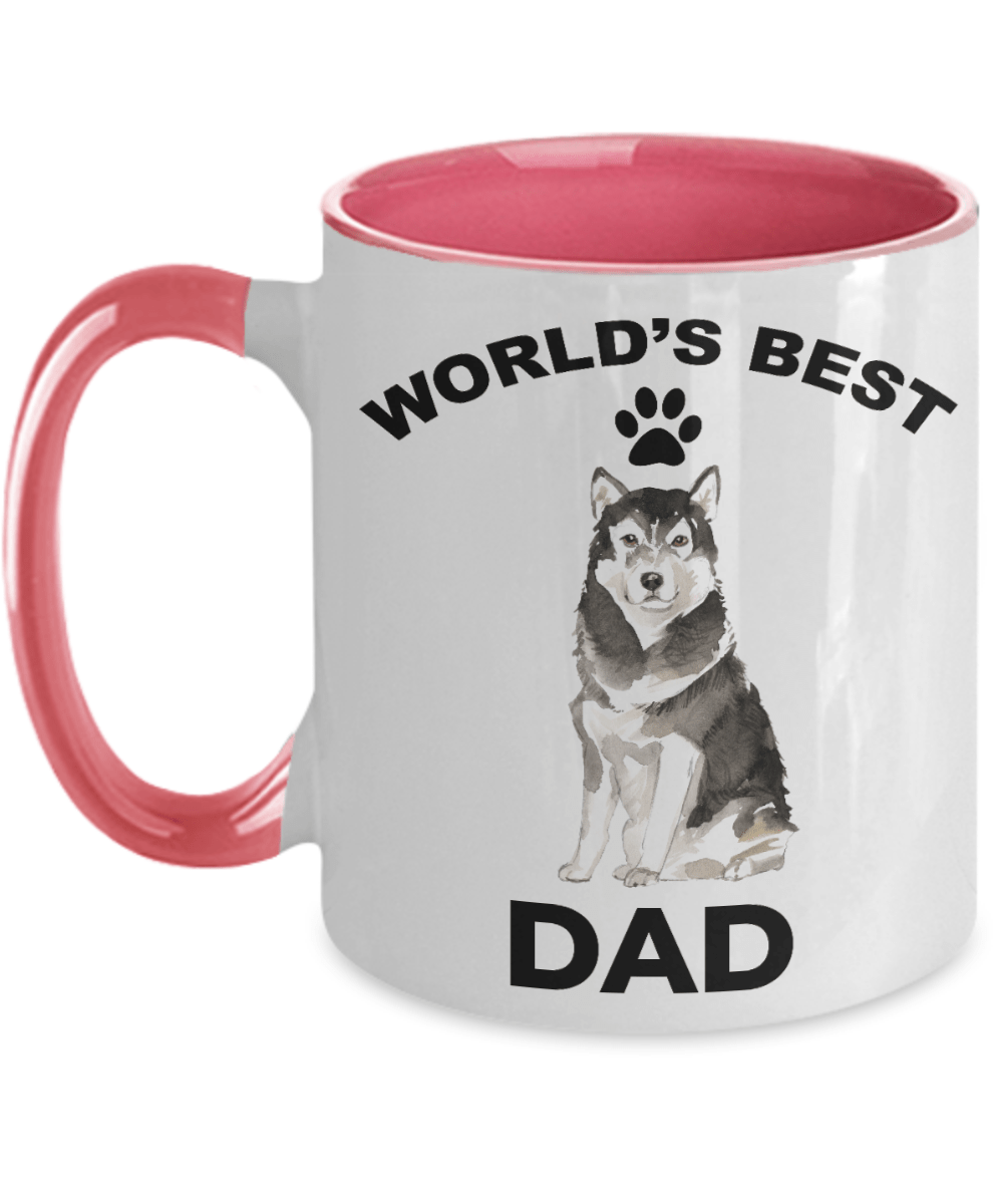 Alaskan Malamute Best Dad Coffee Mug