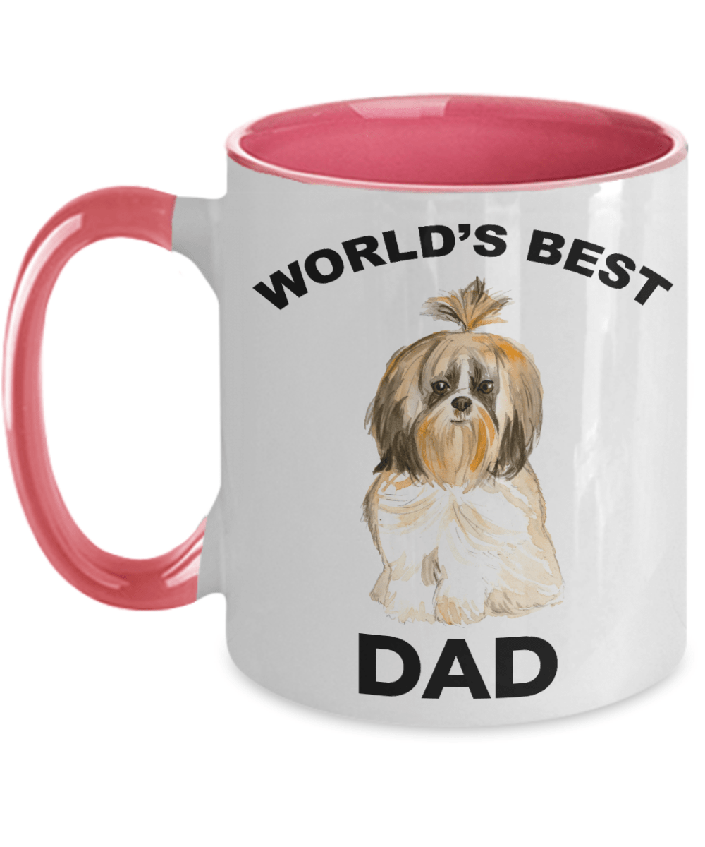 Shih Tzu Best Dog Dad Coffee Mug