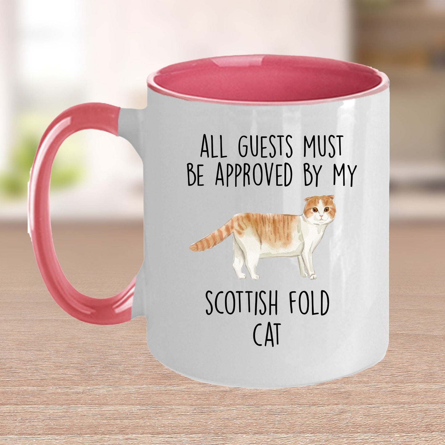 Scottish Fold Cat Funny Coffee Mug