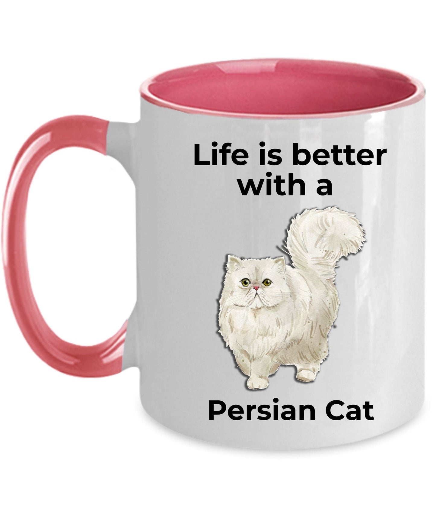 Persian Cat Coffee Mug - Life is Better