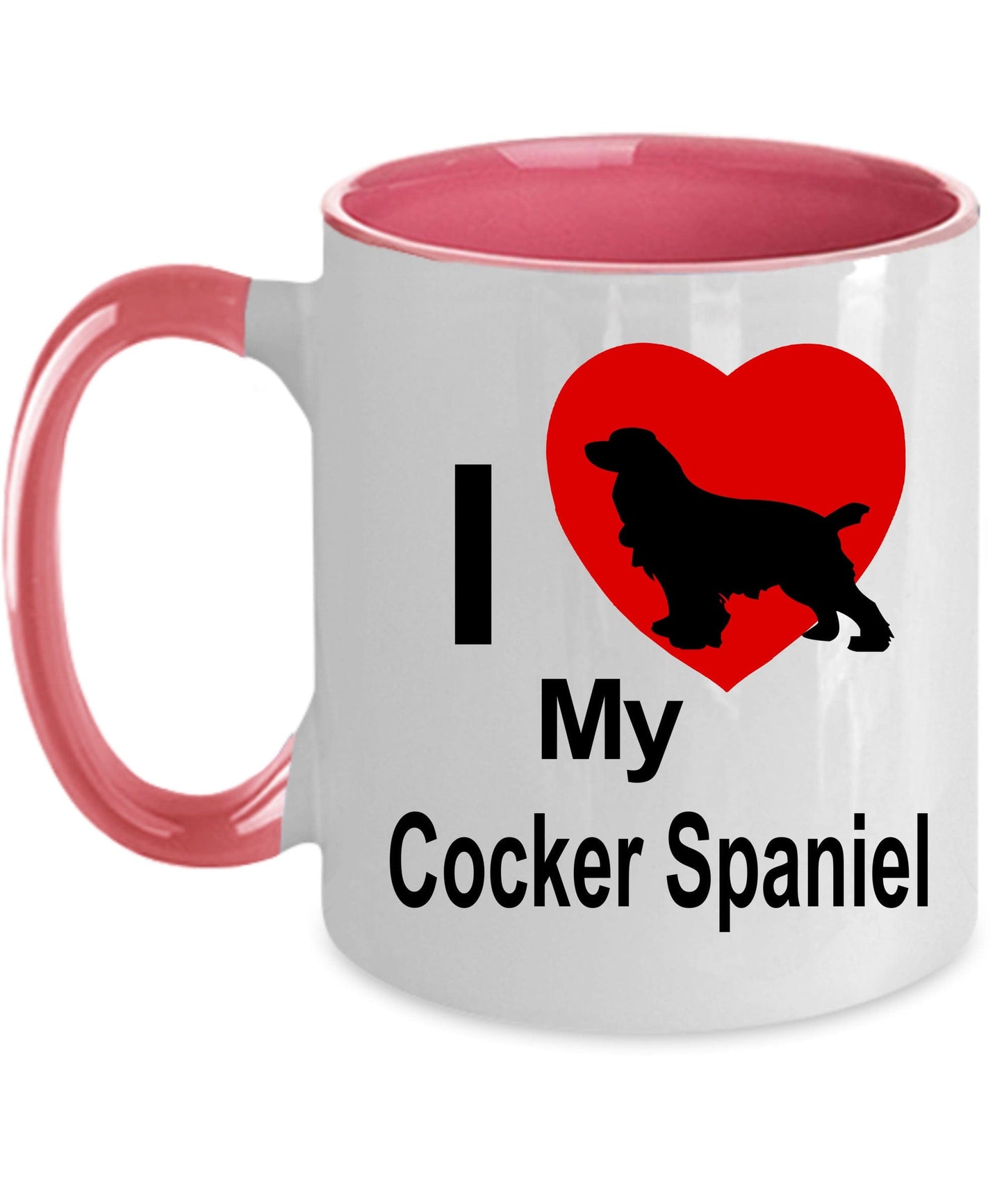 Cocker Spaniel Dog Lover Gift White Ceramic Coffee Mug