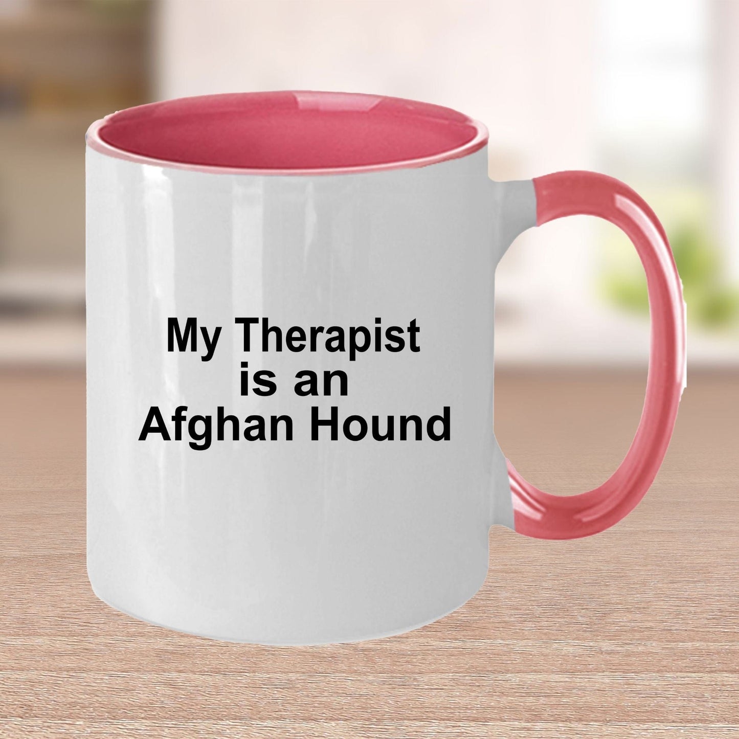 Afghan Hound Dog Therapist Coffee Mug