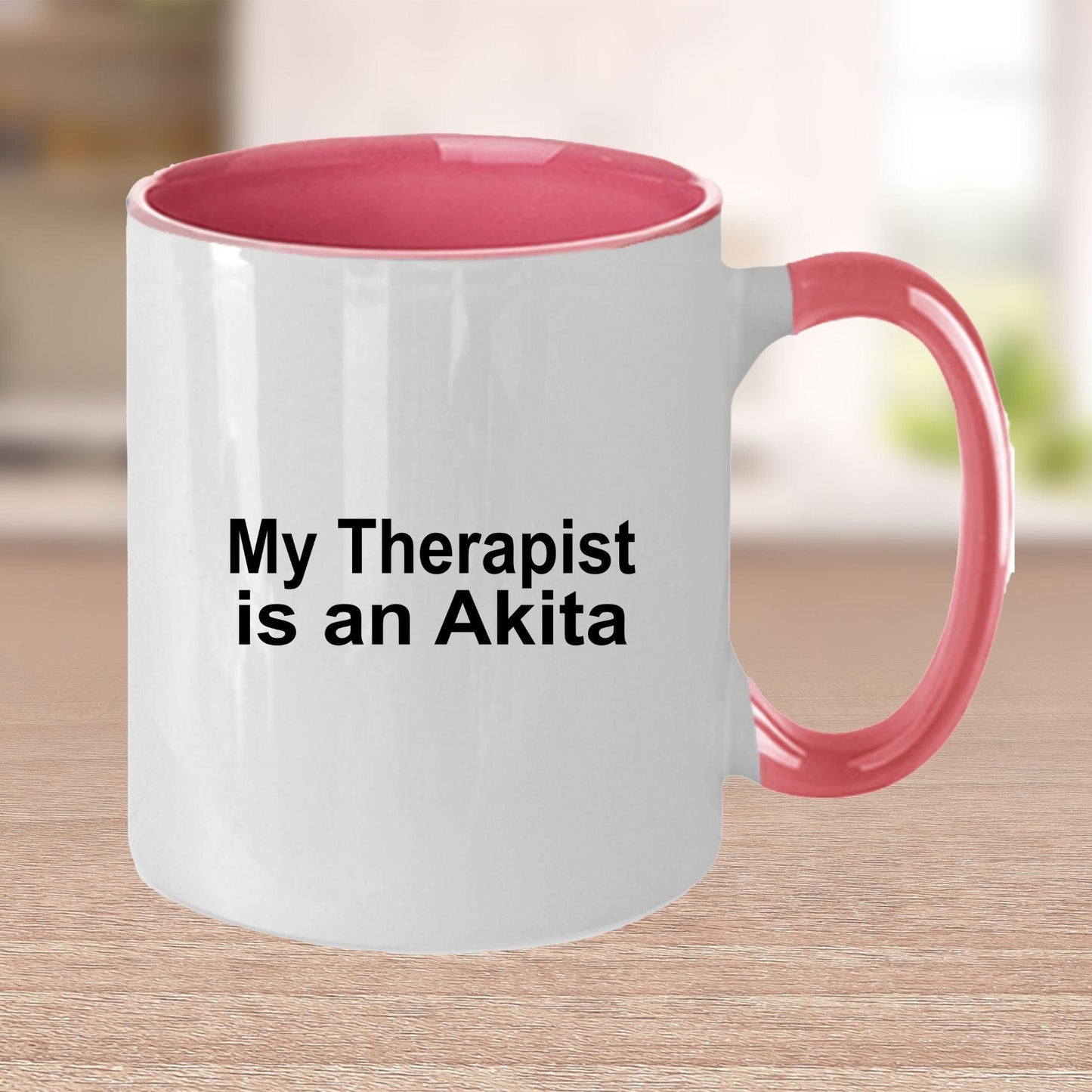 Akita Dog Therapist Coffee Mug