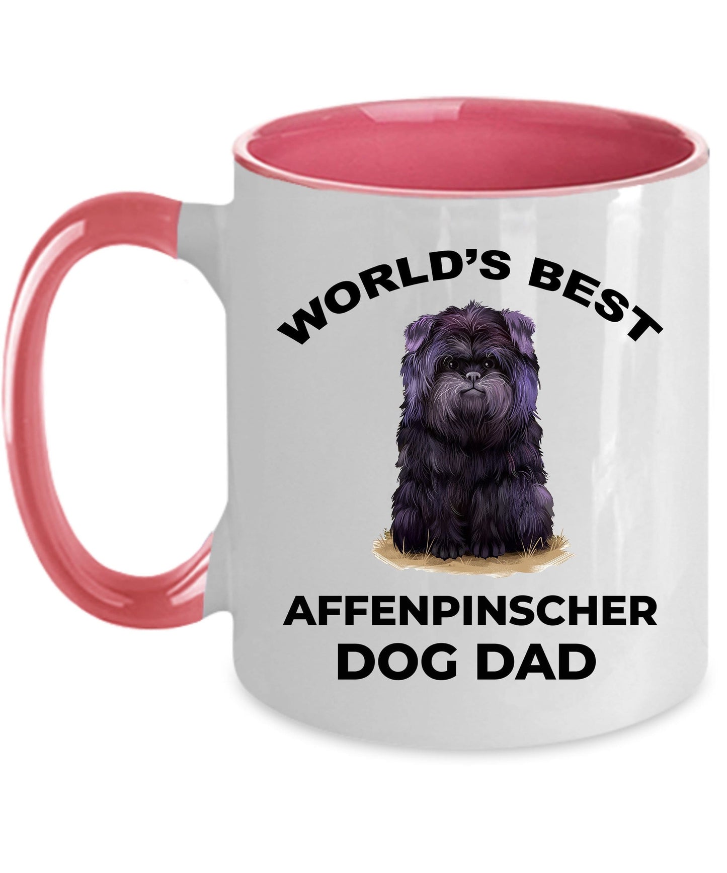 Affenpinscher Dog Best Dad Coffee Mug