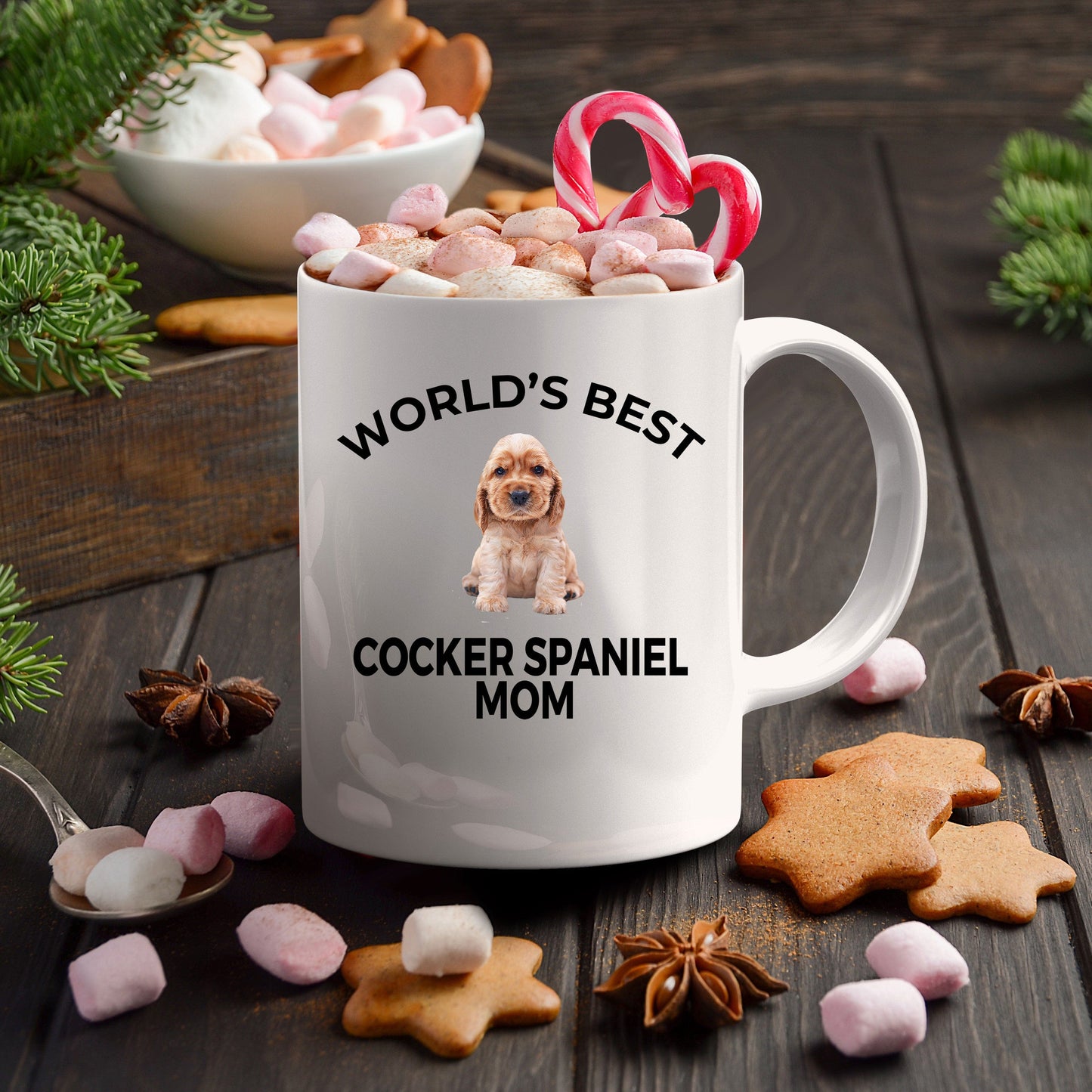 Cocker Spaniel Puppy Dog Mom Coffee Mug