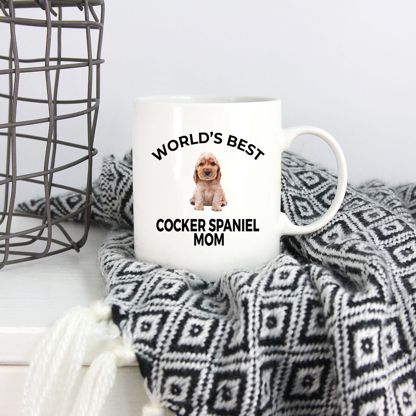 Cocker Spaniel Puppy Dog Mom Coffee Mug