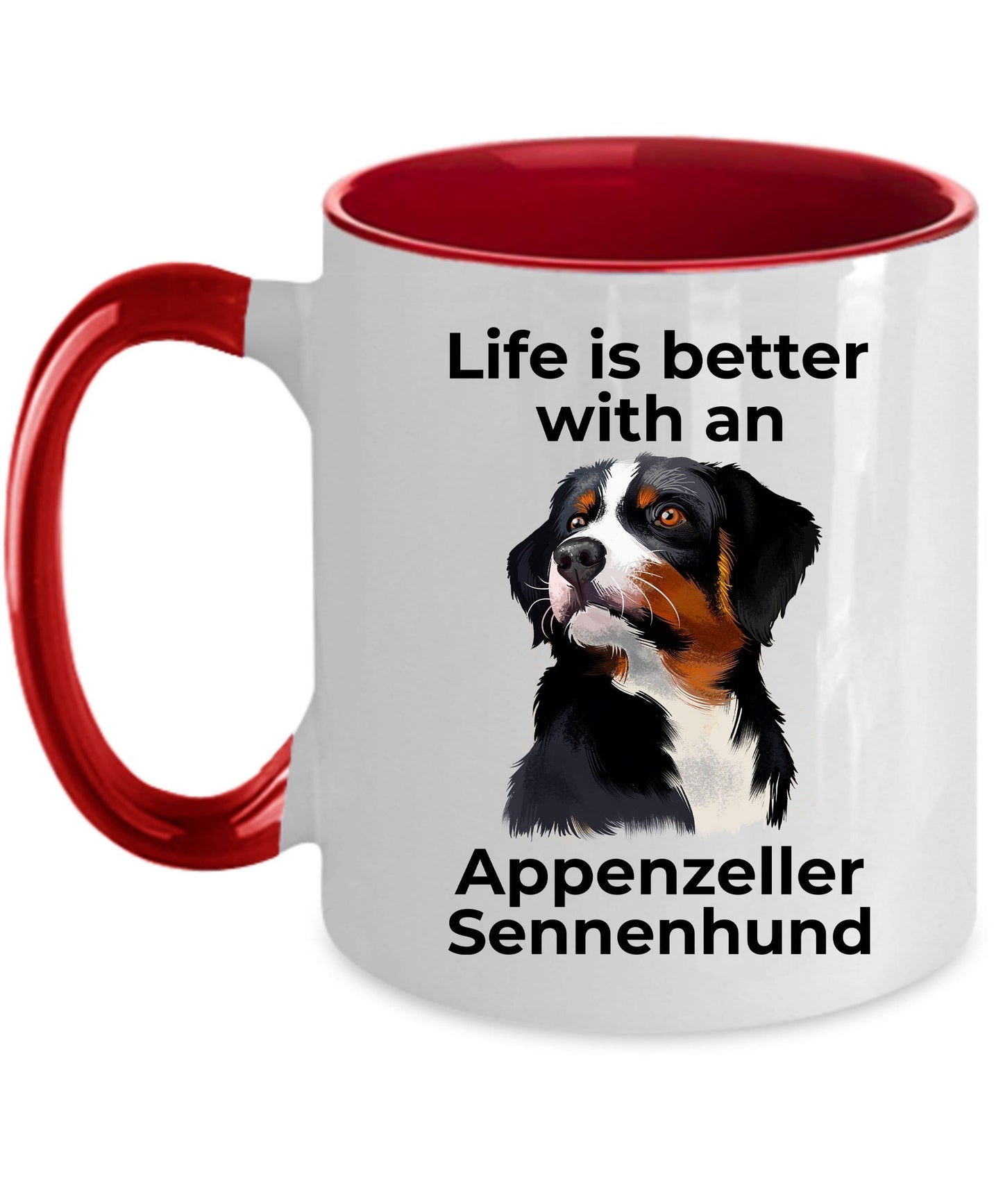 Appenzeller Sennenhund Dog Coffee Mug - Life is Better