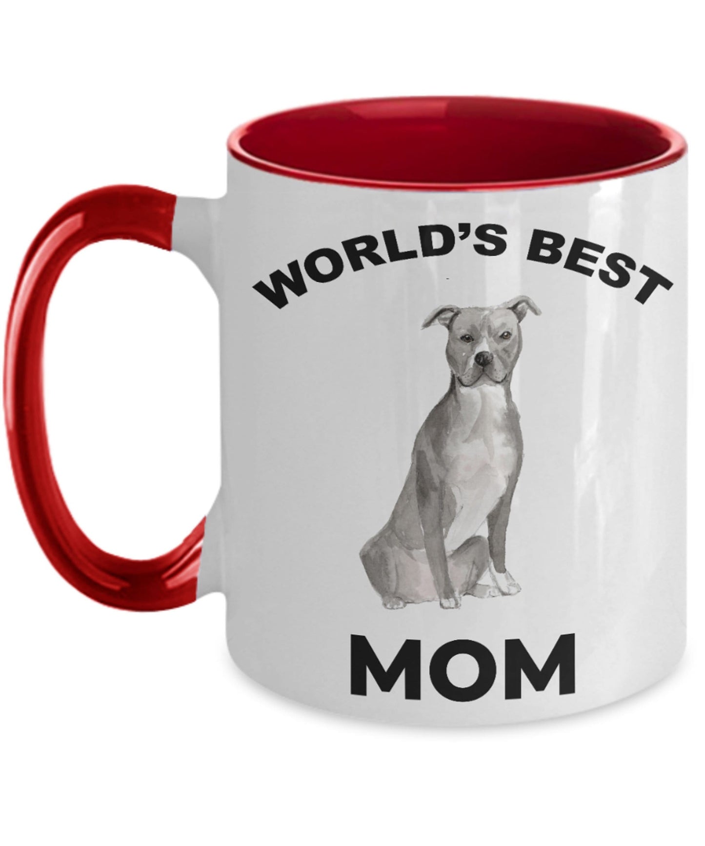 American Staffordshire Terrier Best Dog Mom Coffee Mug