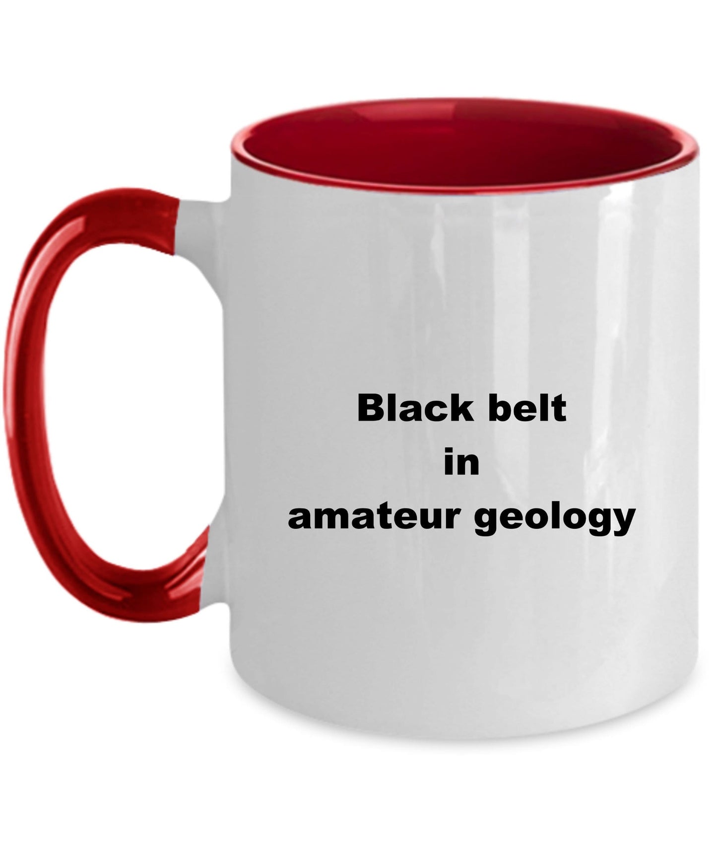 Amateur Geology Funny Coffee Mug - Black Belt in Amateur Geology