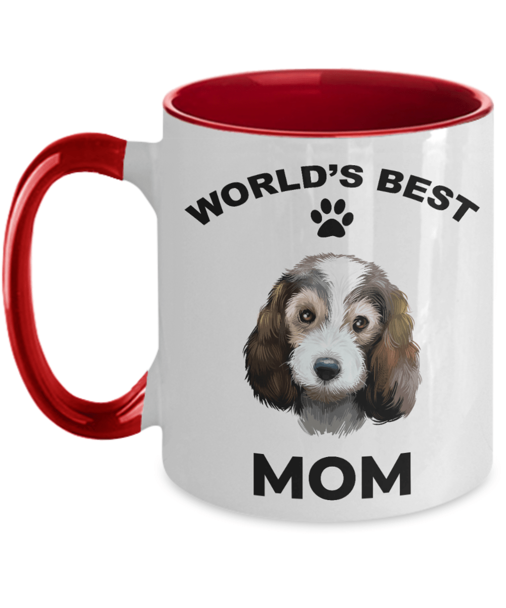 Petit Basset Griffon Vendéen Best Mom Custom Coffee Mug