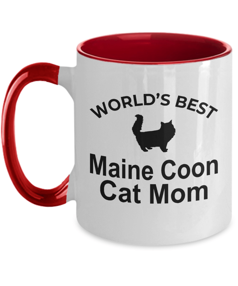 Maine Coon Cat Mom Coffee Mug