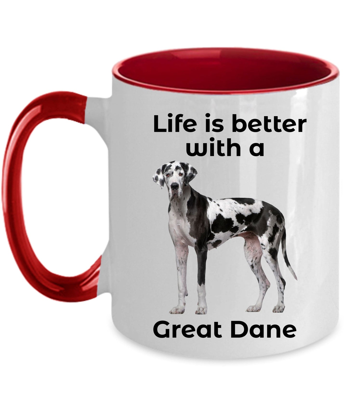 Great Dane Life is Better Coffee Mug