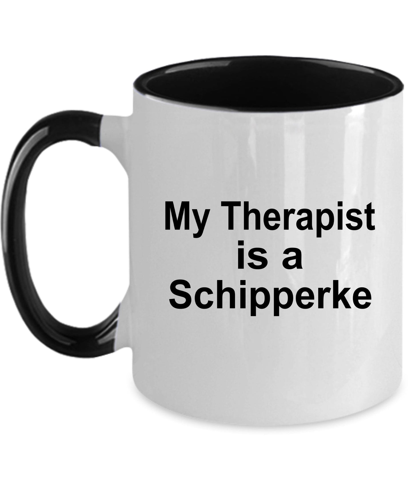 Schipperke Dog Therapist Coffee Mug