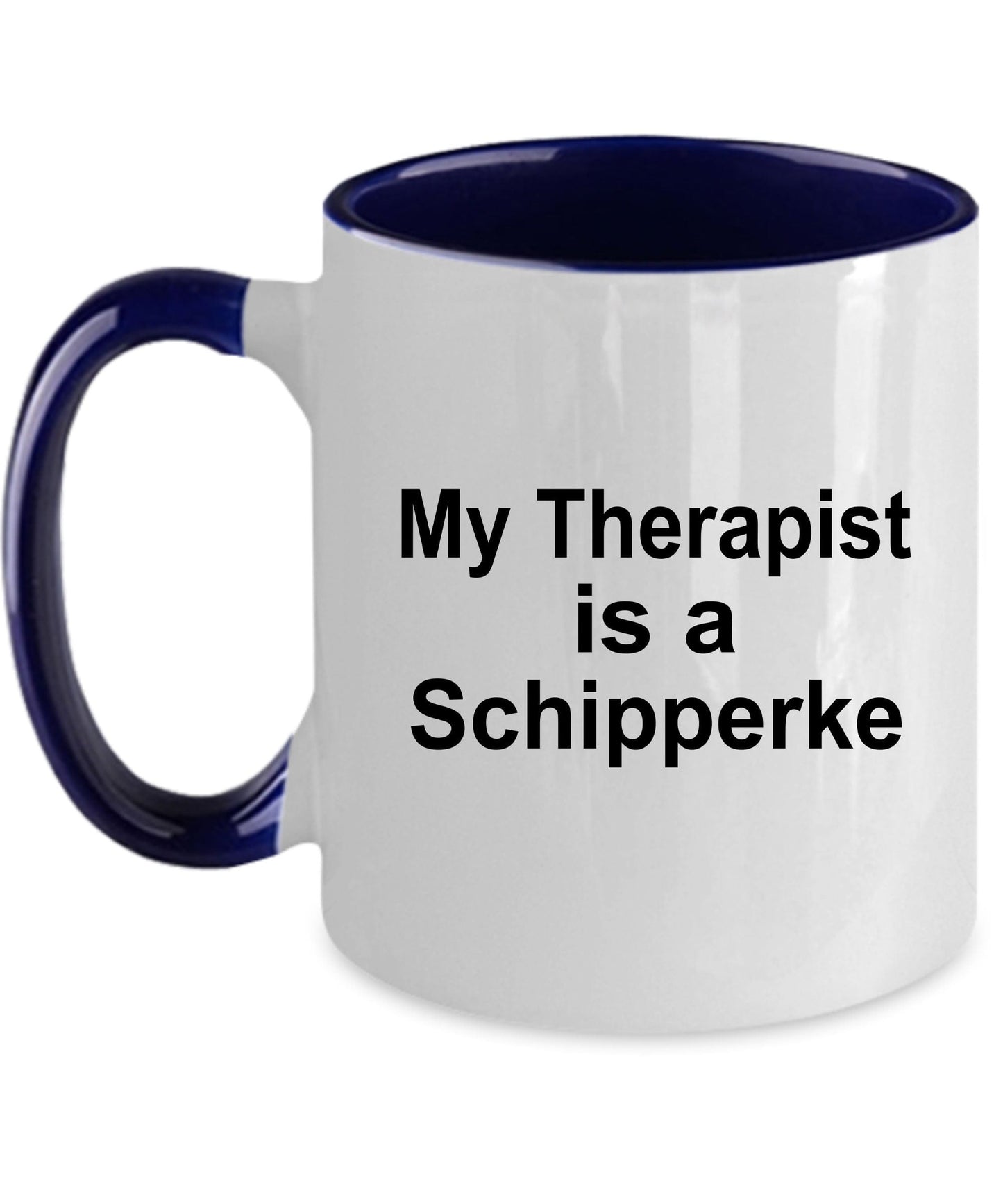 Schipperke Dog Therapist Coffee Mug