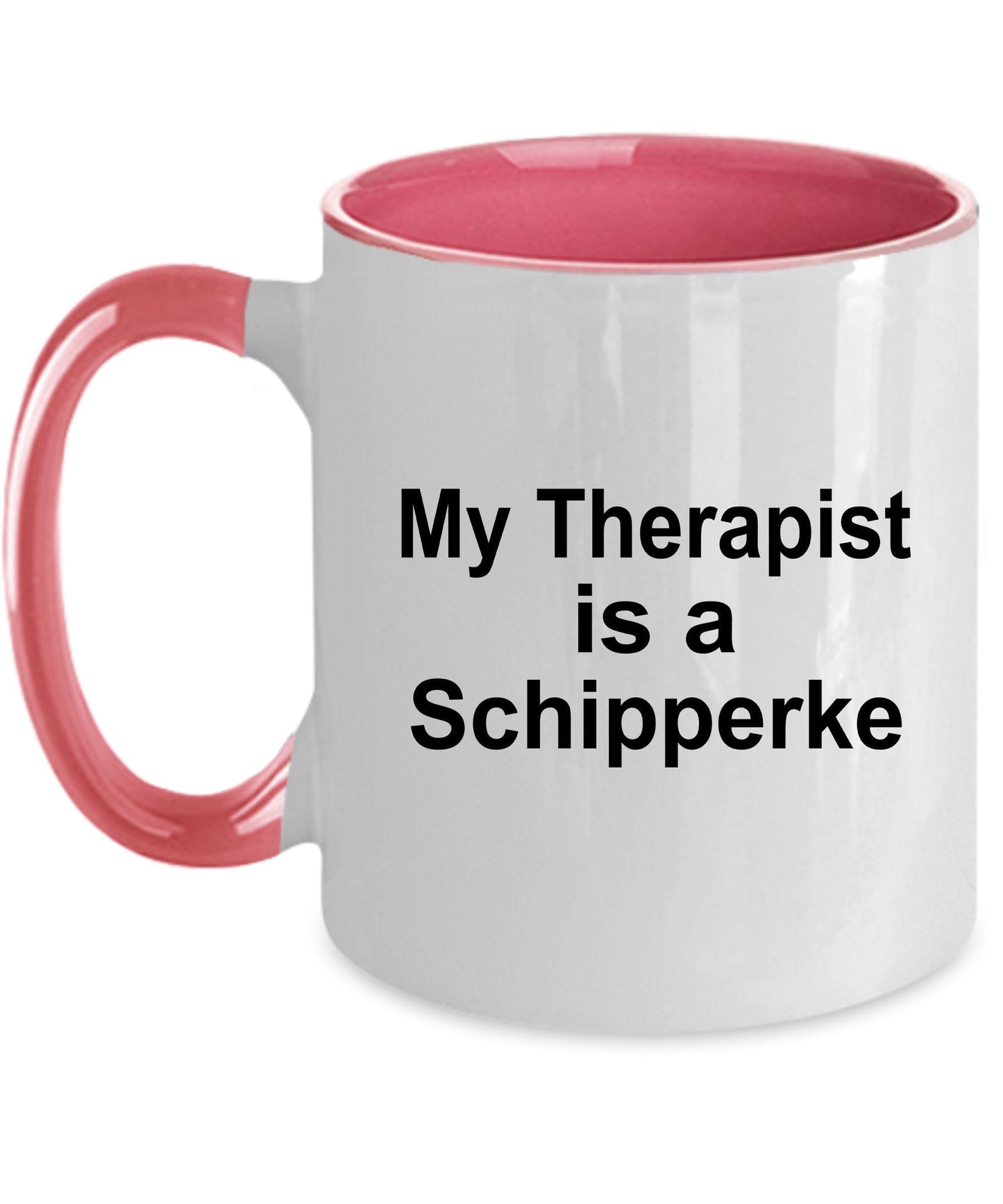 Schipperke Dog Therapist Coffee Mug