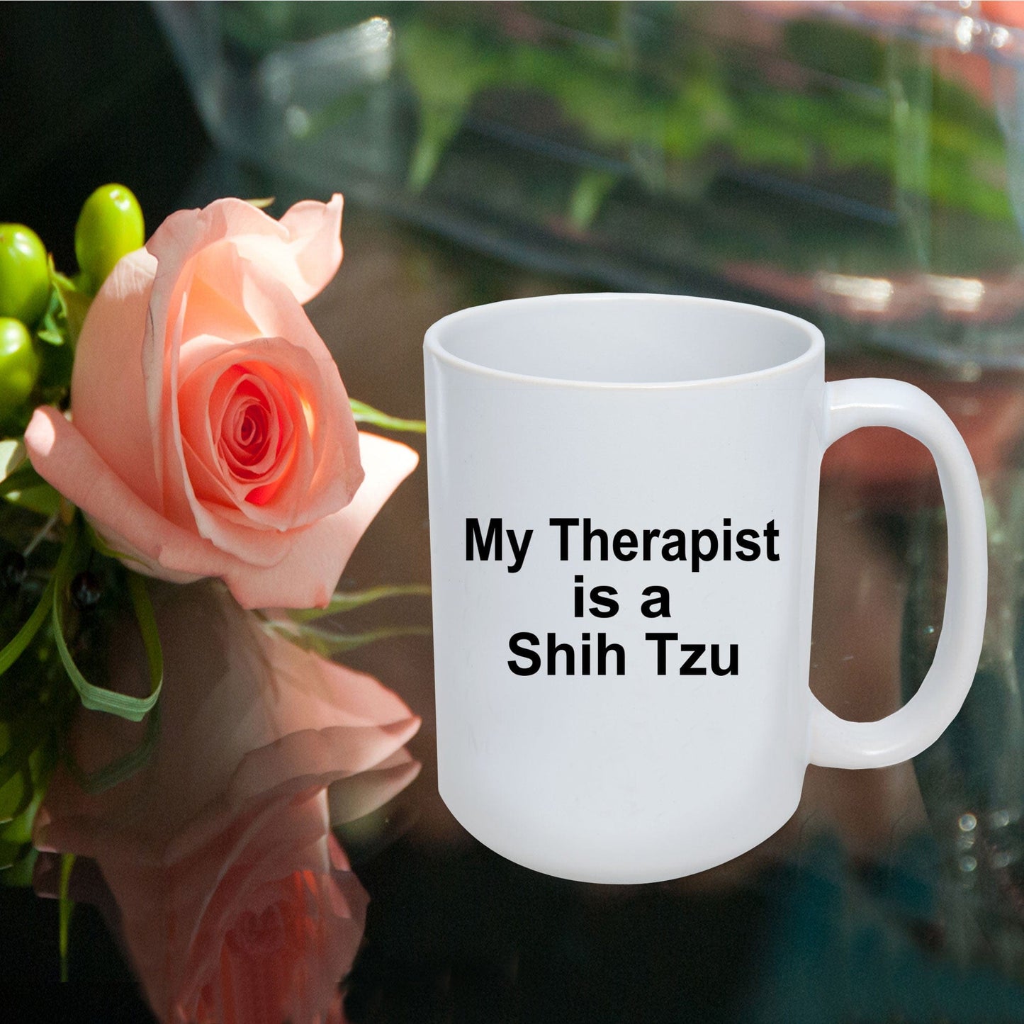 Shih Tzu Dog Therapist Coffee Mug