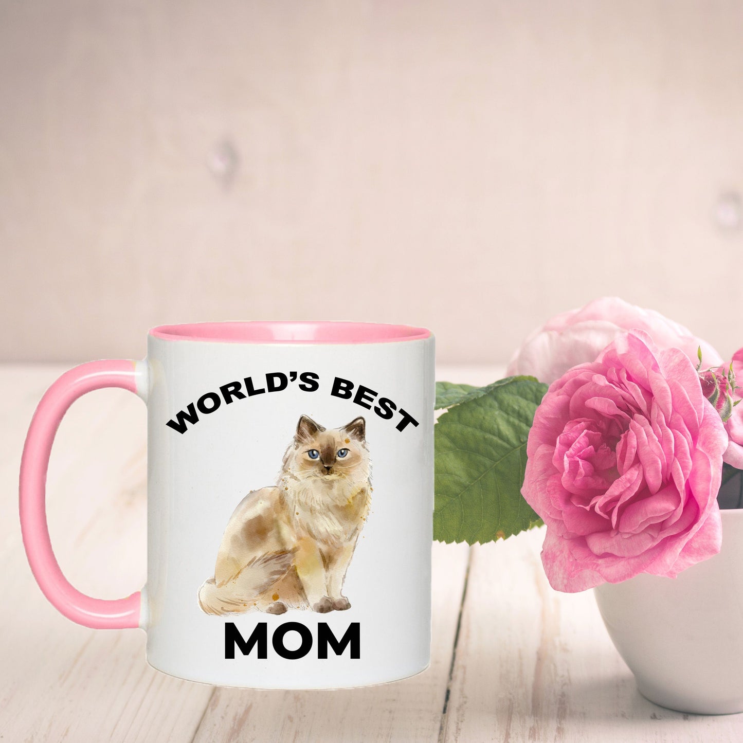 Ragdoll Cat Mom Coffee Mug